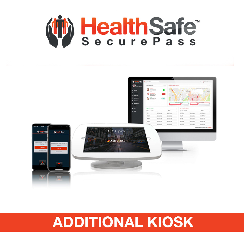 HealthSafe SecurePass Additional Kiosk