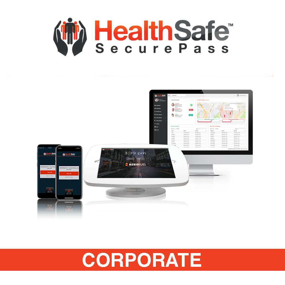 HealthSafe SecurePass Visitor Management 