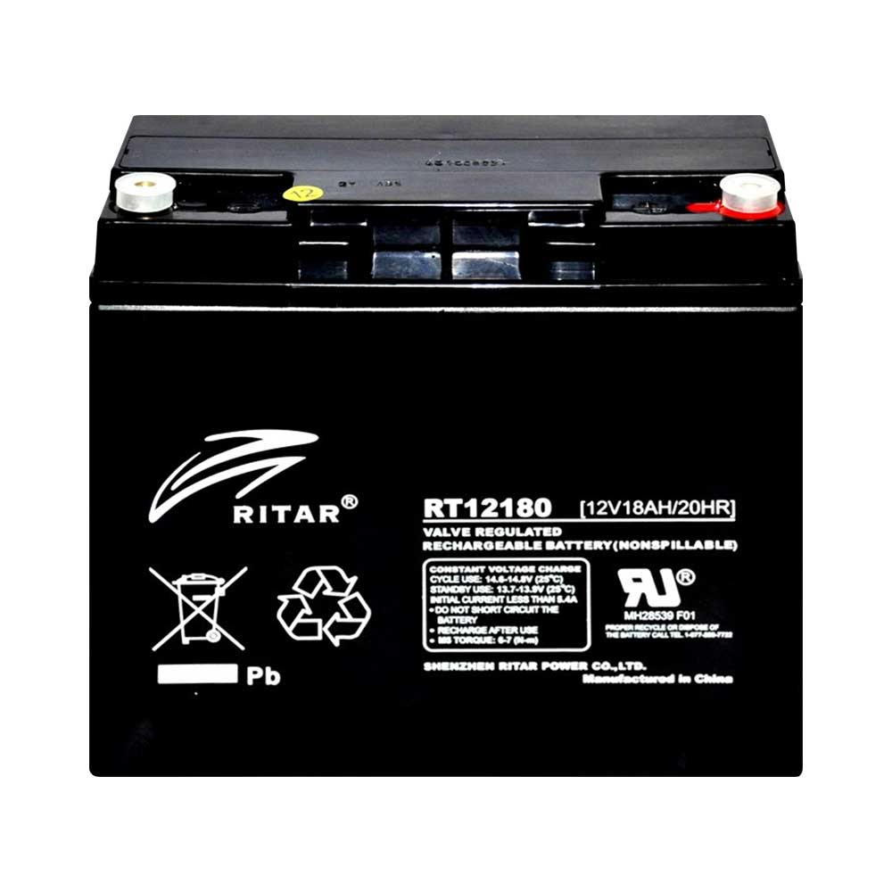 12 Volt 18.0 Amp Hour Battery