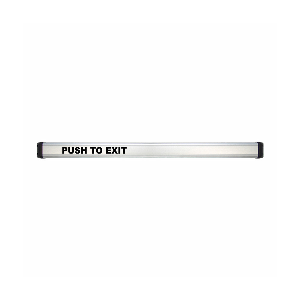 Securitron Crash Bar 36in Clear Anodized Weather Resistant