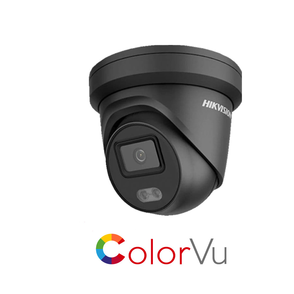 Hikvision DS-2CD2347G2-LU ColorVu 4MP Fixed 2.8mm Turret BLK