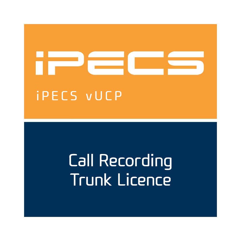 Ericsson-LG iPECS vUCP-IPCRT IP Call Recording Trunk Licence