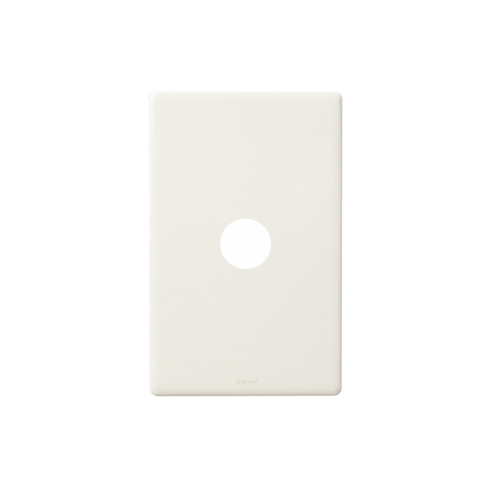  Legrand E-DED 1-Gang Grid & Cover Plate – White