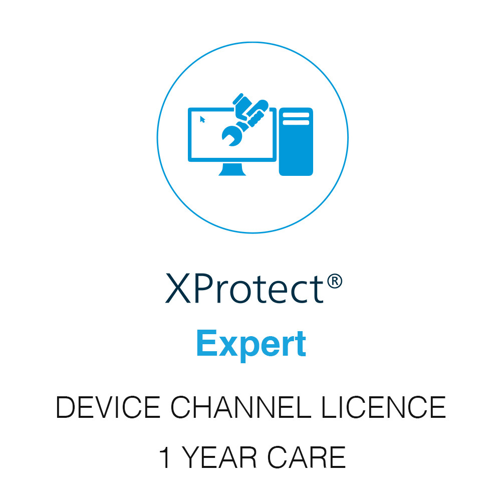 Milestone 1 Year Care Plus (SUP) for XP Expert Device Channel Licence