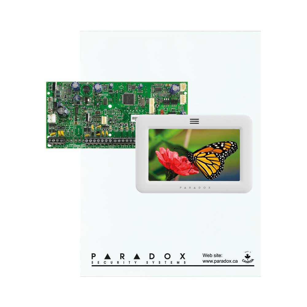 Paradox SP5500 - Small Cabinet - TM50 Touch-White