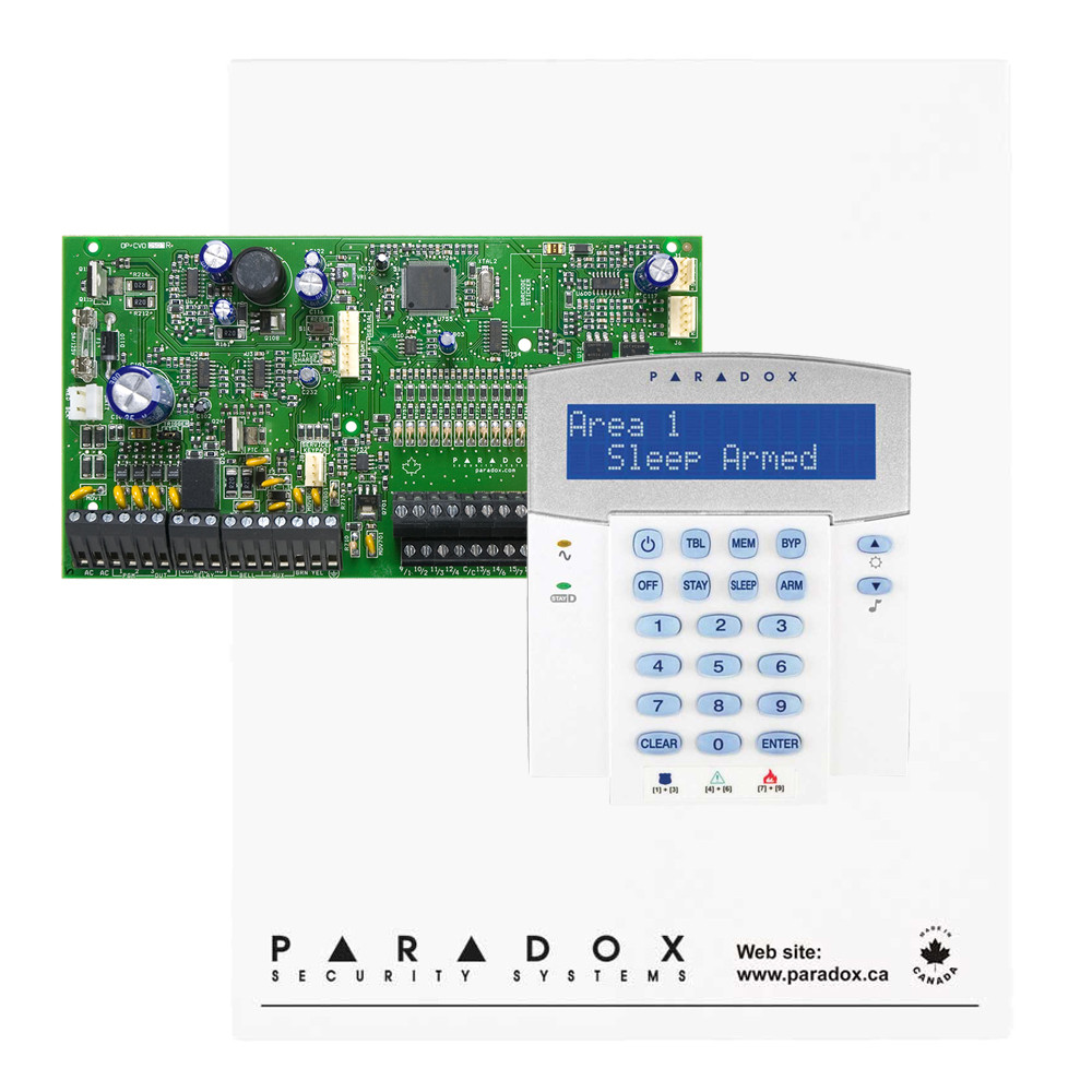 Paradox SP7000 with Small Cabinet & K32LCD keypad
