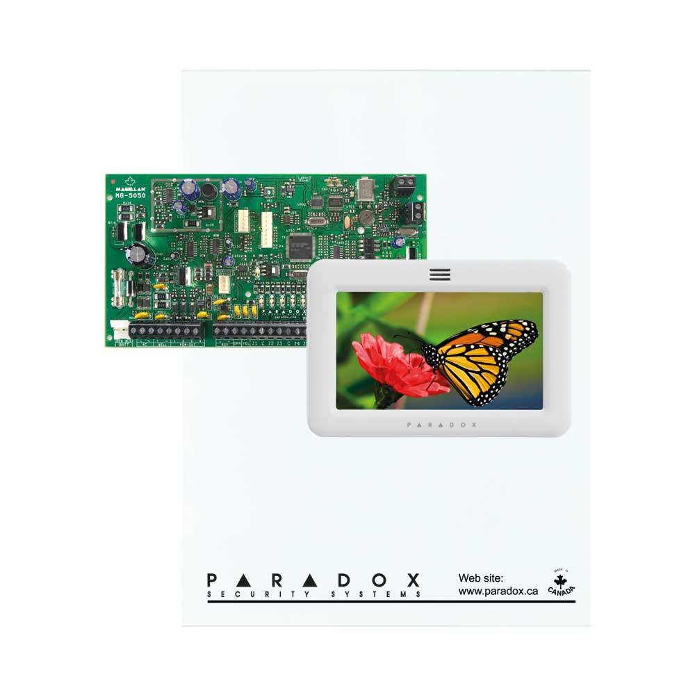 Paradox MG5050 - Small Cabinet - TM50 Touch-White