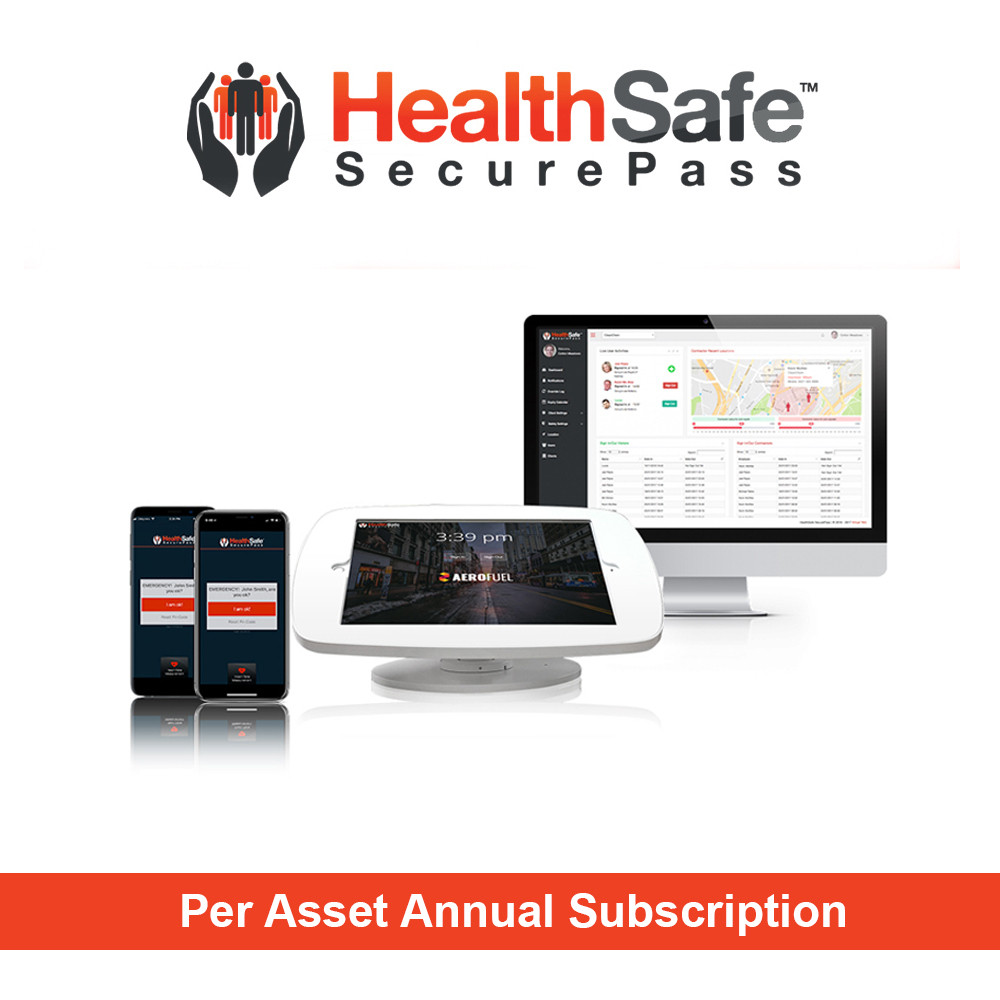 HealthSafe SecurePass BlueVision Per Asset Annual Subscription