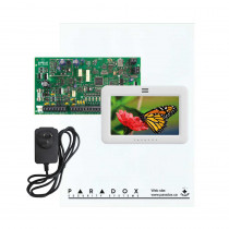 Paradox MG5050 with Small Cabinet & White TM50 with Plug Pack