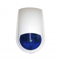 PC7 Polycarbonate Tear Drop External Siren & Flashing Light