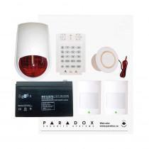 Paradox SP4000 Recession Buster Kit with Small Cabinet, K10V Keypad & PC7 External Siren
