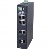 AETEK H30 4-Port Industrial Unmanaged 30W PoE Switch