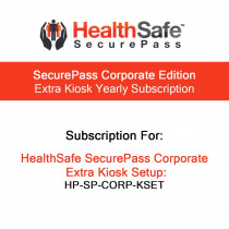 HealthSafe SecurePass Corporate Extra Kiosk Yearly Subscription 