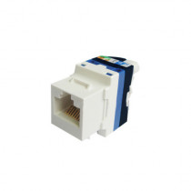 Legrand Cat6 Connector - RJ45 - UTP - Toolless Connector for Outlet Side - White