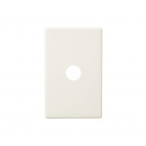  Legrand E-DED 1-Gang Grid & Cover Plate – White