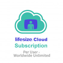 Lifesize Audio Conferencing - Per User - Worldwide Unlimited