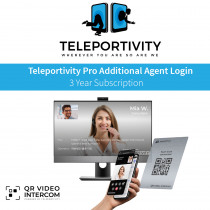 Teleportivity Pro Additional Agent Login, 3 Year Subscription
