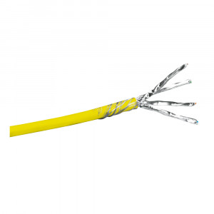 Legrand Cat6a Cable 4 Pair - S/FTP - LSZH Yellow - 600Mhz