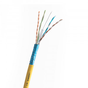 Legrand Cat6a Cable 4 Pair - F/UTP - LSZH Yellow - 500Mhz