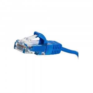 Legrand Patch Lead Cat 6 UTP 0.5M RJ45 Slimline Blue