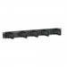 Siemon Cable Manager Horizontal Single Sided 19in 1U Black