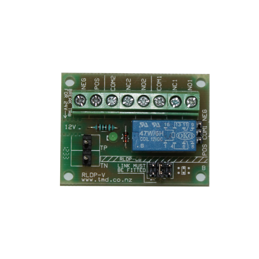 Double Pole 1 Amp 12vDC Relay Board