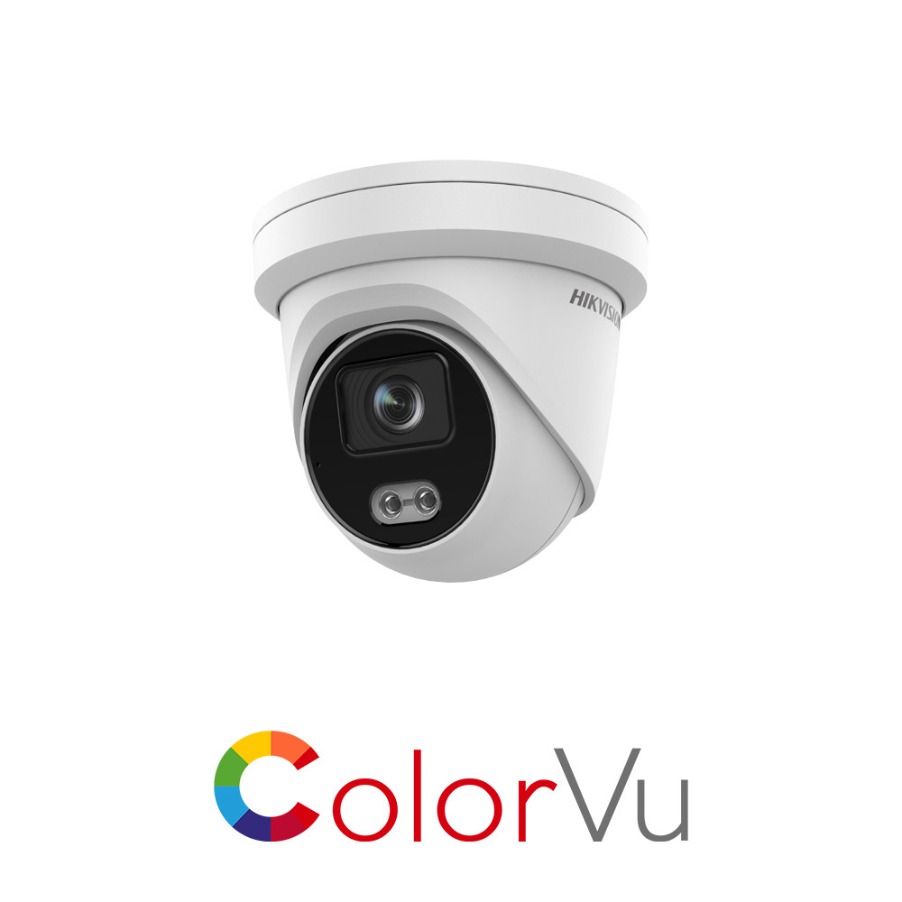 Hikvision DS-2CD2347G2-L ColorVu 4MP Fixed 2.8mm Turret