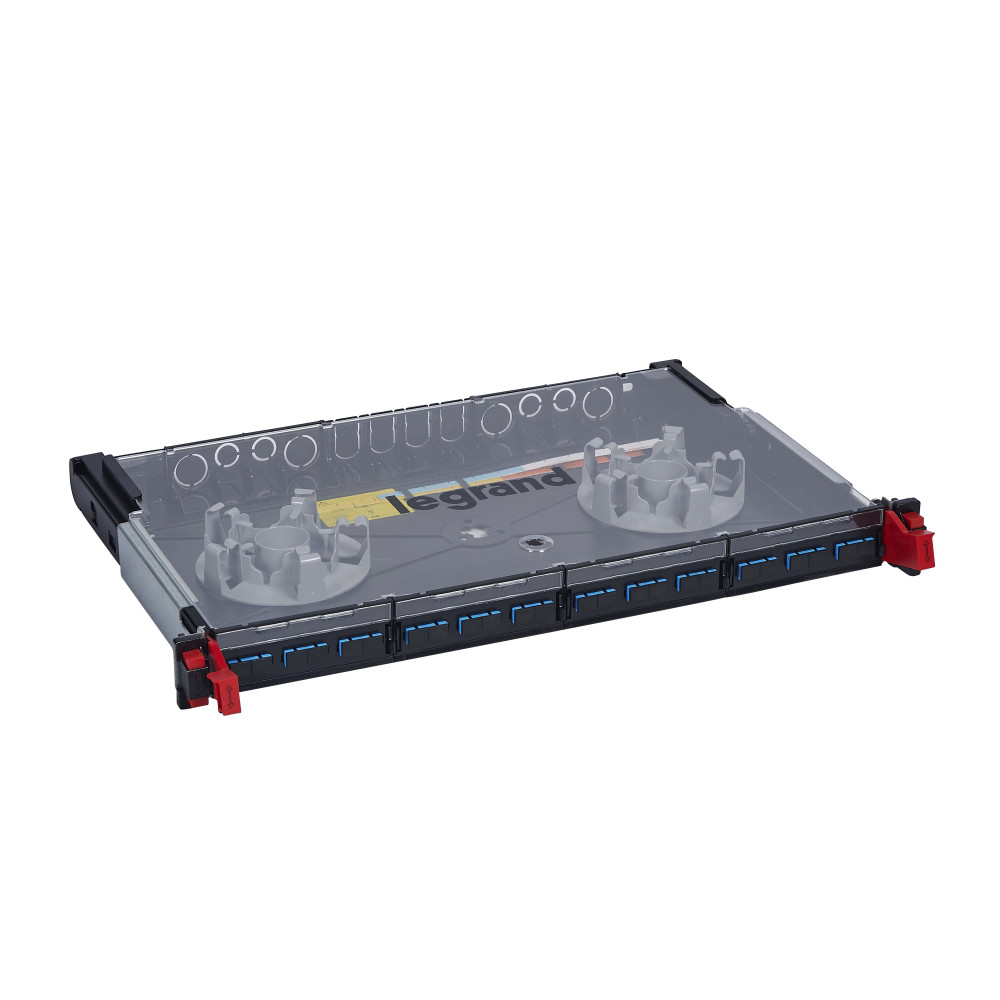 Legrand LCS3 Fibre Drawer Modular + 24LC Duplex SM Couplers