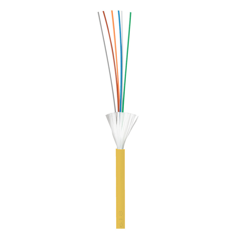 Legrand Fibre Cable - OS2 6F Tight Buffer - Indoor/Outdoor - Single mode - Yellow