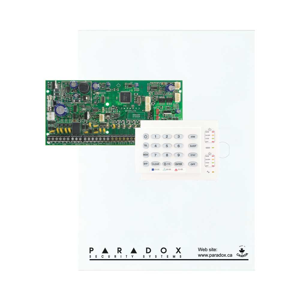 Paradox SP6000+ with Small Cabinet & K10H Keypad