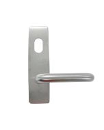 Lockwood 1801/70SC External Plate & Lever with Cylinder Hole - 60mm Backset