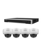 Hik 8 Camera 4TB M NVR - 4 x 4K Acu Dome Camera Kit