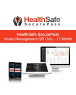 HealthSafe SecurePass Visitor Management QR Only - 12 Month