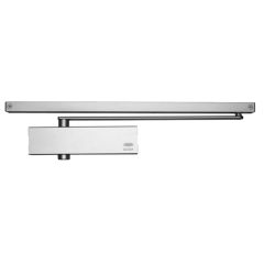 ASSA ABLOY DC7726SRDASIL Delayed Action Size 2-6 Slide Rail Door Closer