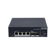 Hik Industrial Solar Powered PoE Switch 4 Gigabit PoE