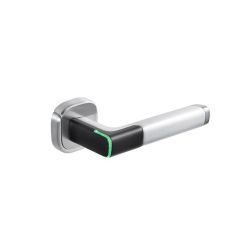 ASSA ABLOY Aperio H100 Left Handle - 8mm Spindle Satin Chrome