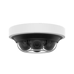 Wisenet P 4MP AI x4 MultiHead Mini IR Camera 3.9mmIP66 POE+