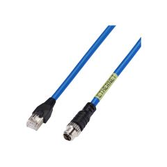 Wisenet M12 Ethernet cable (10M) for 9050IBC