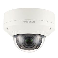 Hanwha Wisenet X 5MP Ext IR Dome WDR IK10 IP67 NEMA 4X 3.9-9.4mm