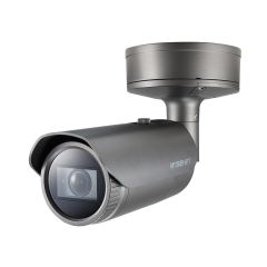 Hanwha Wisenet P 4K AI Bullet Camera, H.265, 30fps, WDR, IR, IP67, 4.5-10mm