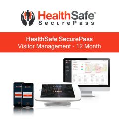 HealthSafe SecurePass Visitor Management - 12 Month