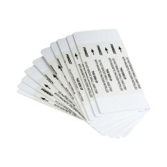 HID Fargo - Cleaning Cards - ISO-Propyl Alcohol - Pack of 10
