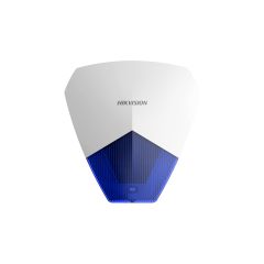 Hikvision AX Hybrid Pro DS-PS1-B Wired External Sounder Blue Strobe