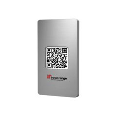  Inner Range - Integriti Healthsafe QR Point, QR Access for SecurePass, Brushed Aluminium