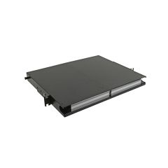 SIE Lightverse Fiber Enclosure 1U BLK 4OM4 12F CAS
