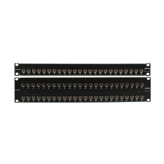 Siemon Copper Patch Panel UTP Cat. 6 24-Port 1U Black