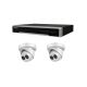 Hikvision 4 Channel 2MP Kit – 2x 2MP Turret Cameras