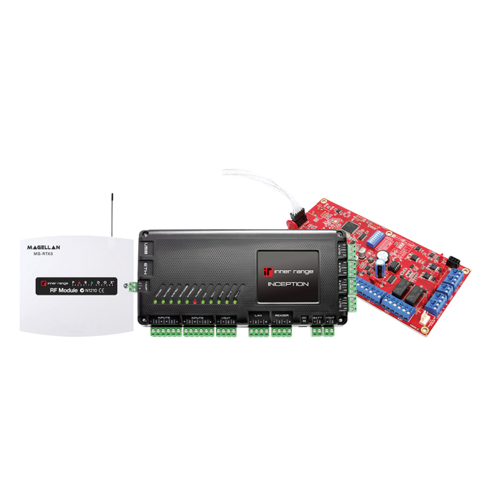 F Inner Range Inception Controller IR Inception Express Controller with RF LAN Module & 8 Zone LAN Expander
