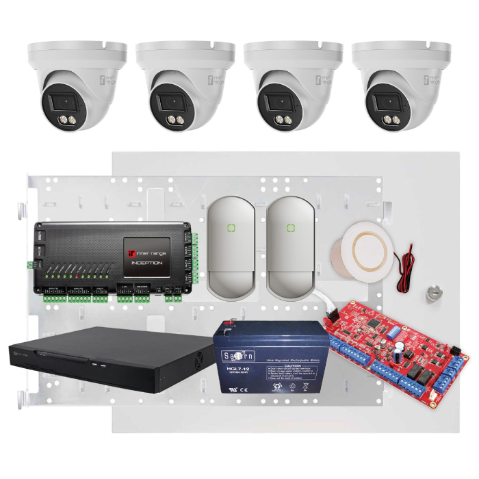 R I R IR Inception Express - Intrusion 8+8 Kit - 8Ch W