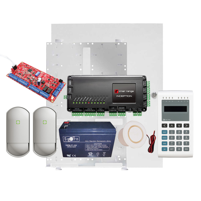 Inner Ranger Elite Keypad IR Inception Express Intrusion Kit with EliteX Keypad, 2 x Professional ...